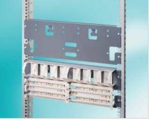 康普110RD2-200-19安装背板 110DW2-100配线架的机架安装解决方案
